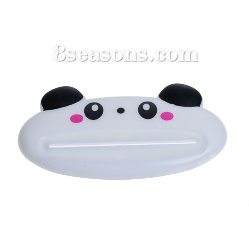 Plastic Cartoon Toothpaste Dispenser Cleanser Squeezer Extruder Bathroom Accessories Piggy / Frog / Bear / Panda 1pc