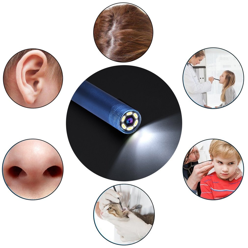 3 in 1 Multifunctional USB Ear Cleaning Endoscope Earpick With Mini Camera HD Earwax Removal Kit