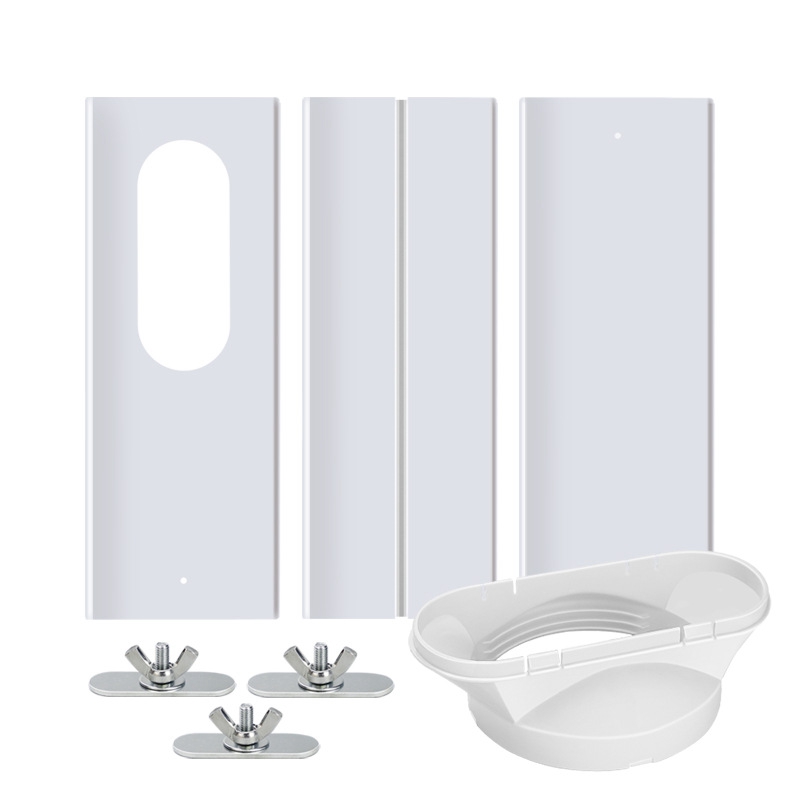 1.1M/43Inch Window Slide Kit Plaat/Venster Adapter Voor Draagbare Airconditioner Kit: Default Title