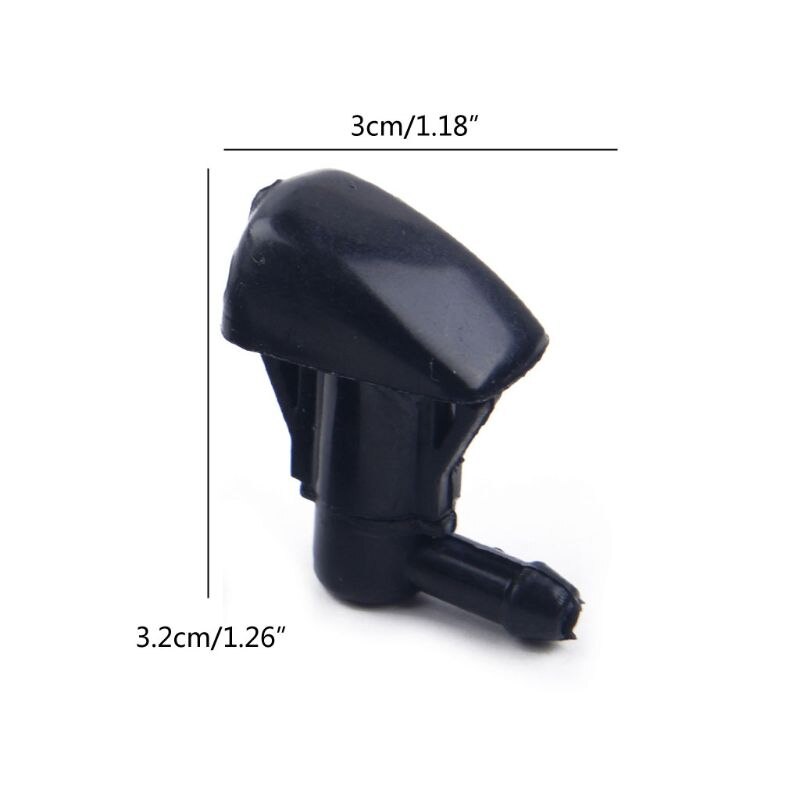 1Pair Front Windshield Washer Jet Nozzle for Hyundai Tucson Cerato 986302E100 A0NE