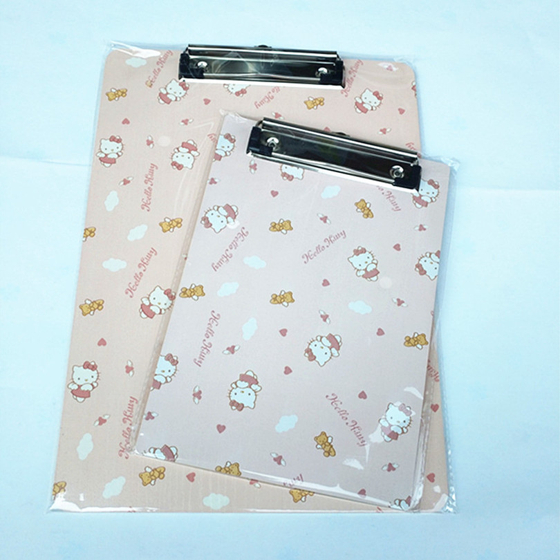 A4 træ menu papirklip bord tegn plakat holder filer dokument menu papir clipboard skriveplade clip klemmappe: 4