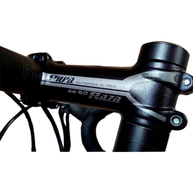 Lichtgewicht Fiets Stuur Riser Stuurpen Aluminium Road Fiets Stem Mtb Ultralight Stuurpen 60/70/80/90/100/110 Mm 6 Graden