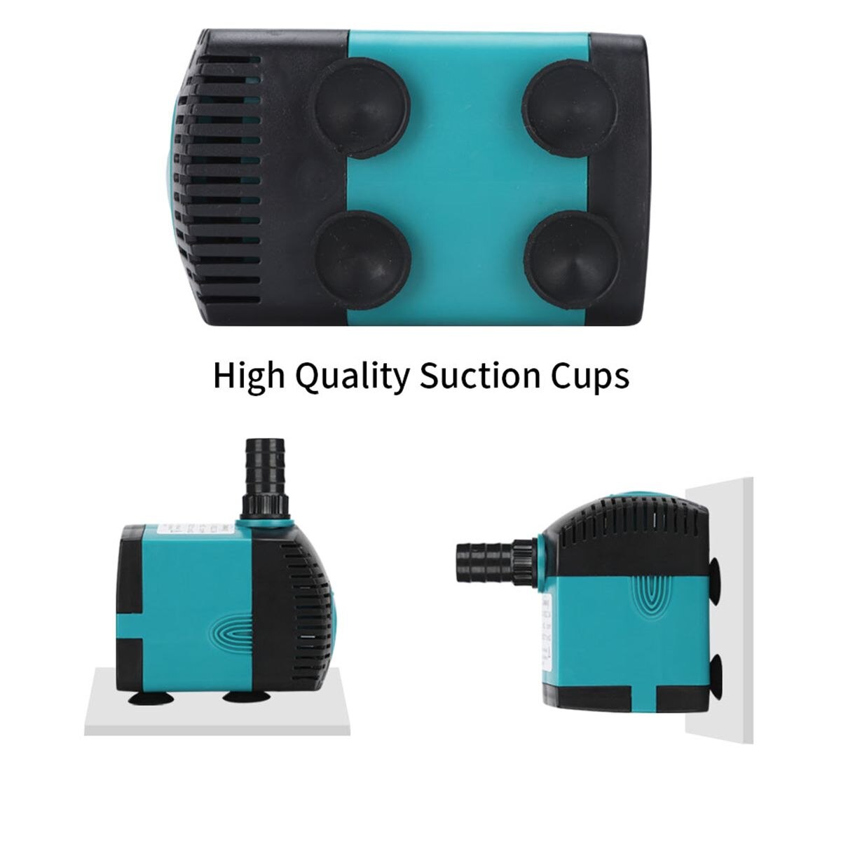 Vann fontene pumpe filter 3/6/10/15/25w ultra-stille nedsenkbare fiskedam akvarium vann pumpe tank fontene akvatisk