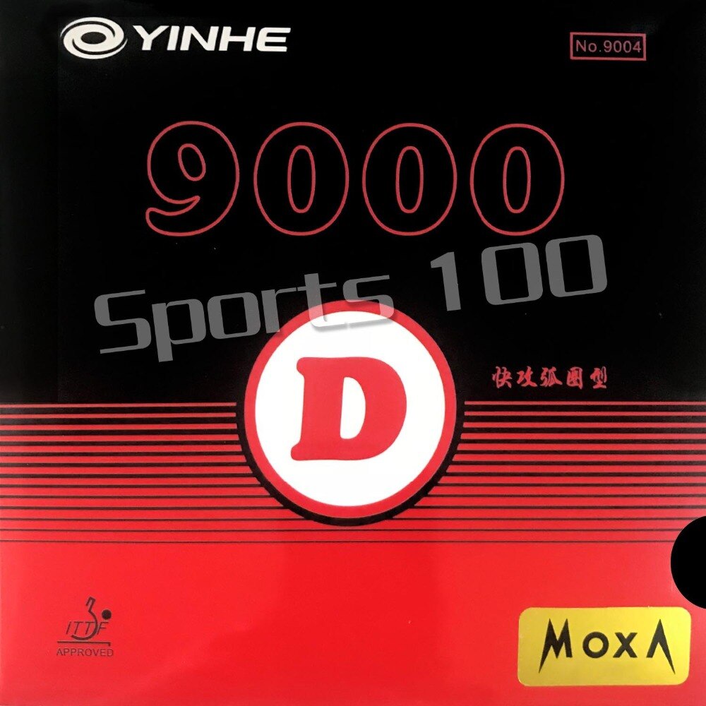 Yinhe 9000d 9000 d 9000- d kviser i bordtennis pingpong gummi gummi med svamp oppføringen