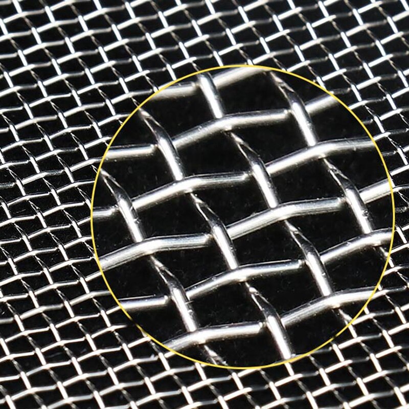 6-400 mesh 304 Stainless Steel Water Filter Mesh Kitchen Tools Food Coffee Wine Screen Filter Wire Net Fabric Screening Strainer
