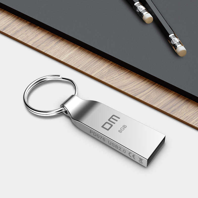 Dm PD076 Metalen 4Gb 8Gb 16Gb 32Gb Usb Flash Pen Drive Storage Memory Disk Eenvoudige Stijl voor Computer Pc Tablet