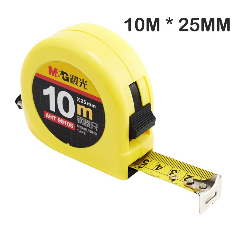 Steel Tape Measure 3/5/7.5/10 meters a variety of precision and durable measuring ruler measuring tape: 10M X 25MM
