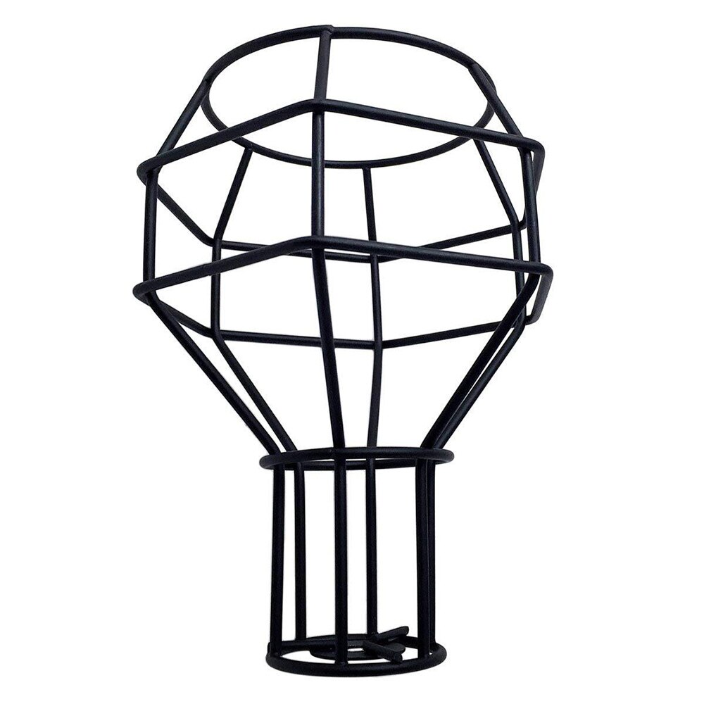 Lamp Covers Retro Metalen Lamp Guard Industriële Lampenkap Voor Hanglampen Plafond Hanger Cage Home Cafe Shop Decoratie D30: 1Pack