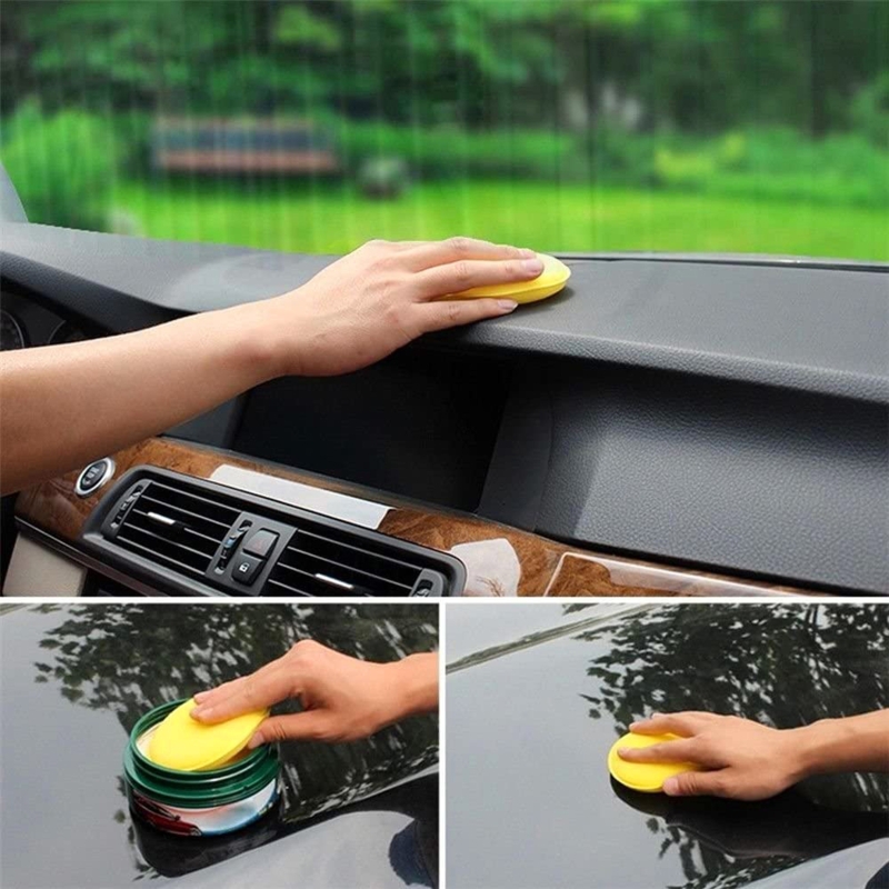 12pcs Waxing Polish Wax Foam Sponge Applicator Pads for Clean Cars In Stock