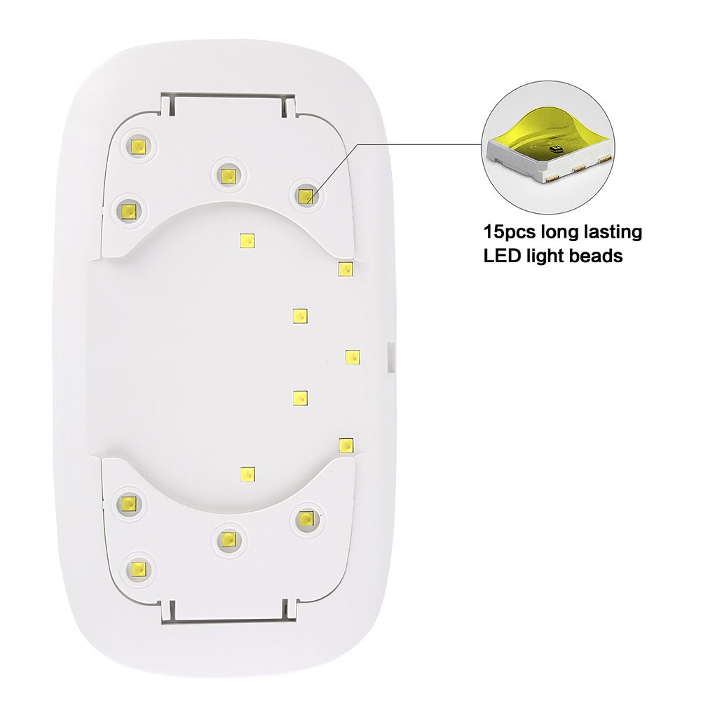 SUNUV SUNmini2 lampe UV sunuv Mini sèche-ongles Portable avec câble USB, sèche-ongles Gel vernis, , usage domestique et voyage