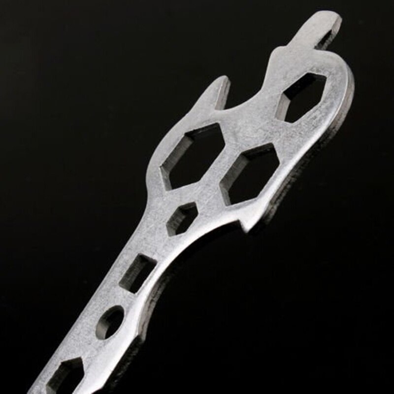 15 in 1 Bicycle Cycling Bike Flat Hexagon Wrench Set Steel Hexagon Spanner Hand Repair Tool Kits Practical Multi Functions