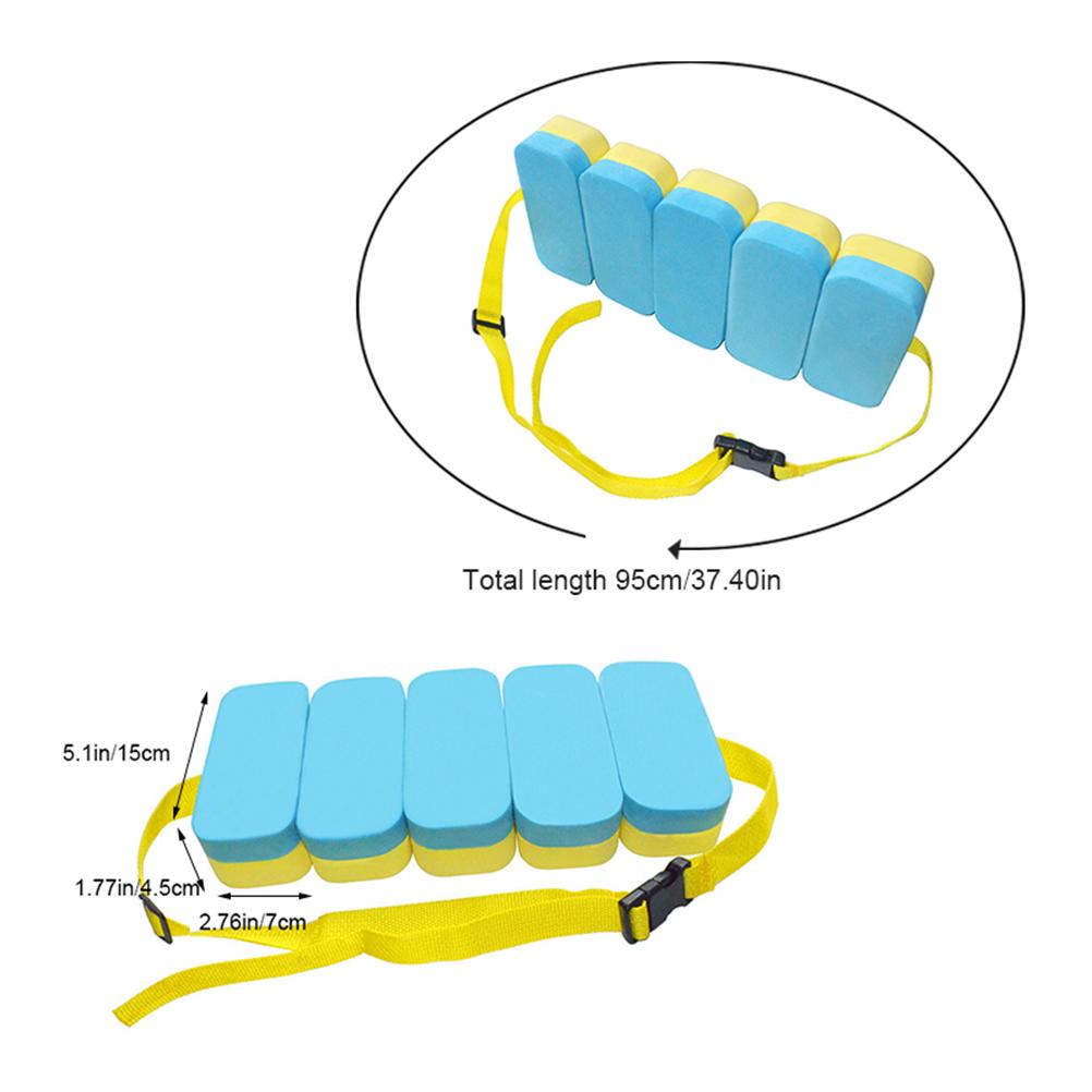 Swimming Back Floating Foam Board Float Belt Waistband Adjustable EVA Board Adult Children Swim Training Equipment Air Mattress