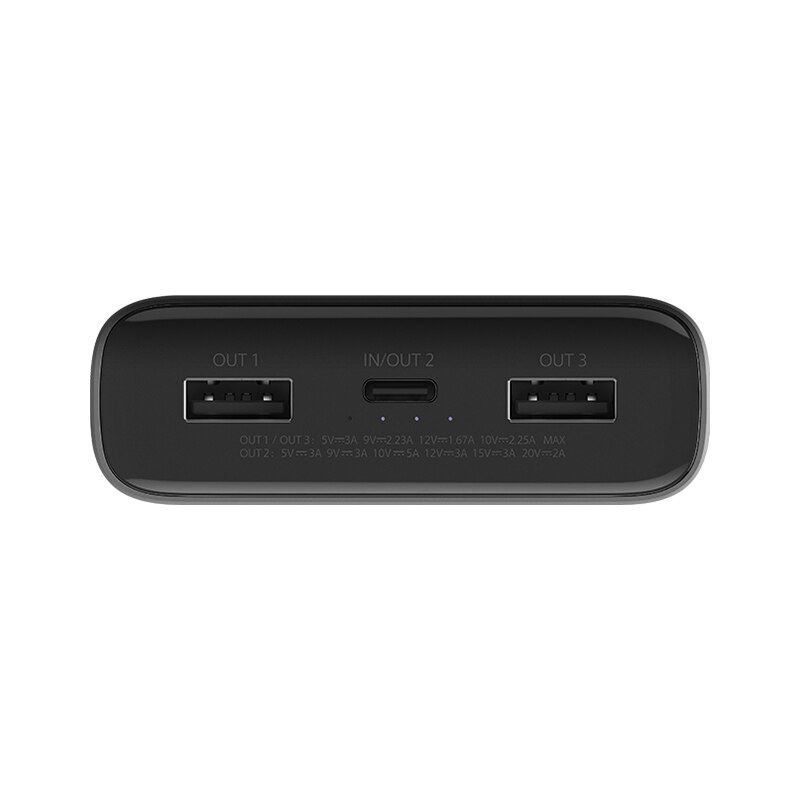 Xiaomi – batterie externe Portable 20000mAh, Powerbank 3, 50W, PB200SZM, USB type-c, charge rapide, Mi 20000