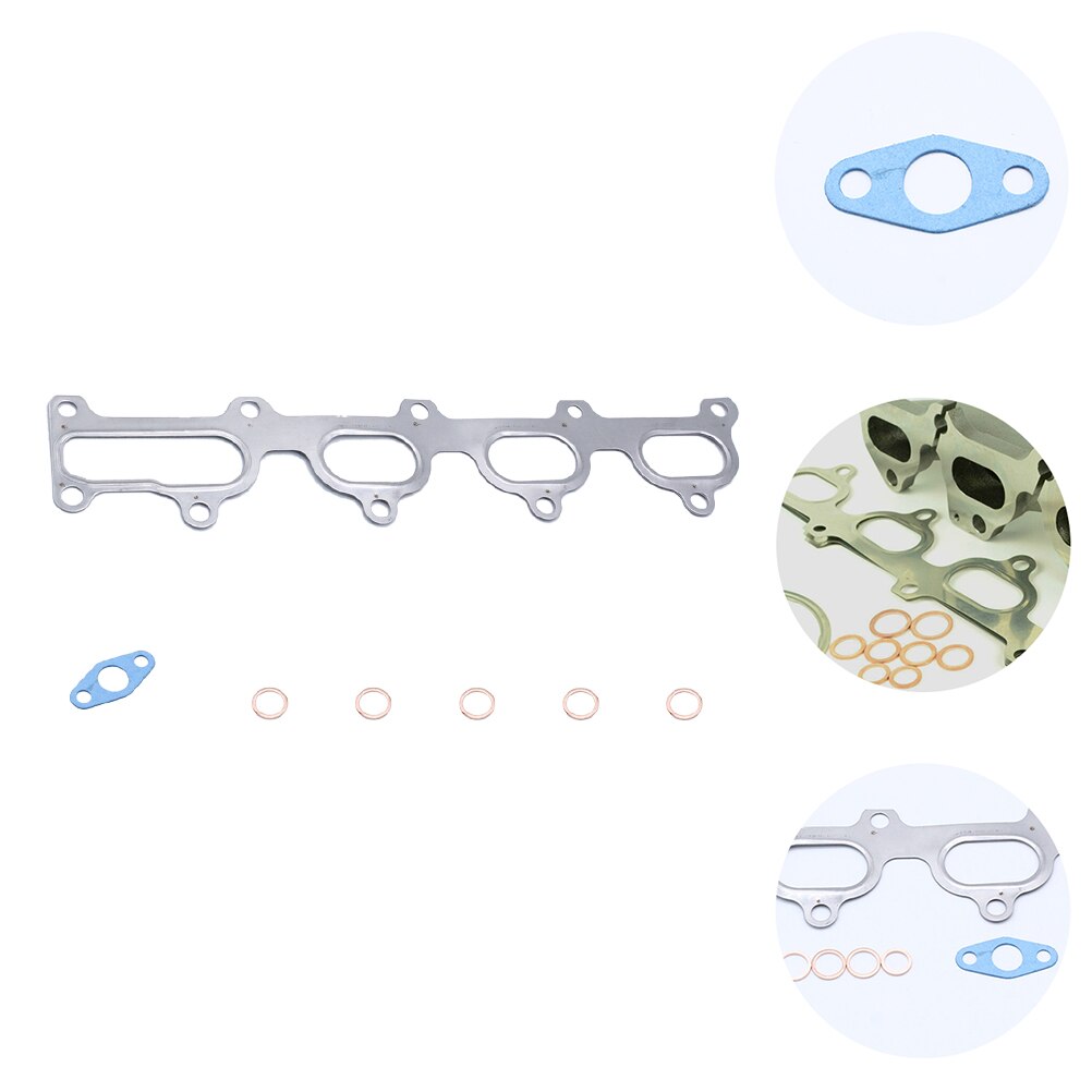 Kit de pernos de junta de colector de escape , pieza de automóvil de repuesto, 1 Juego