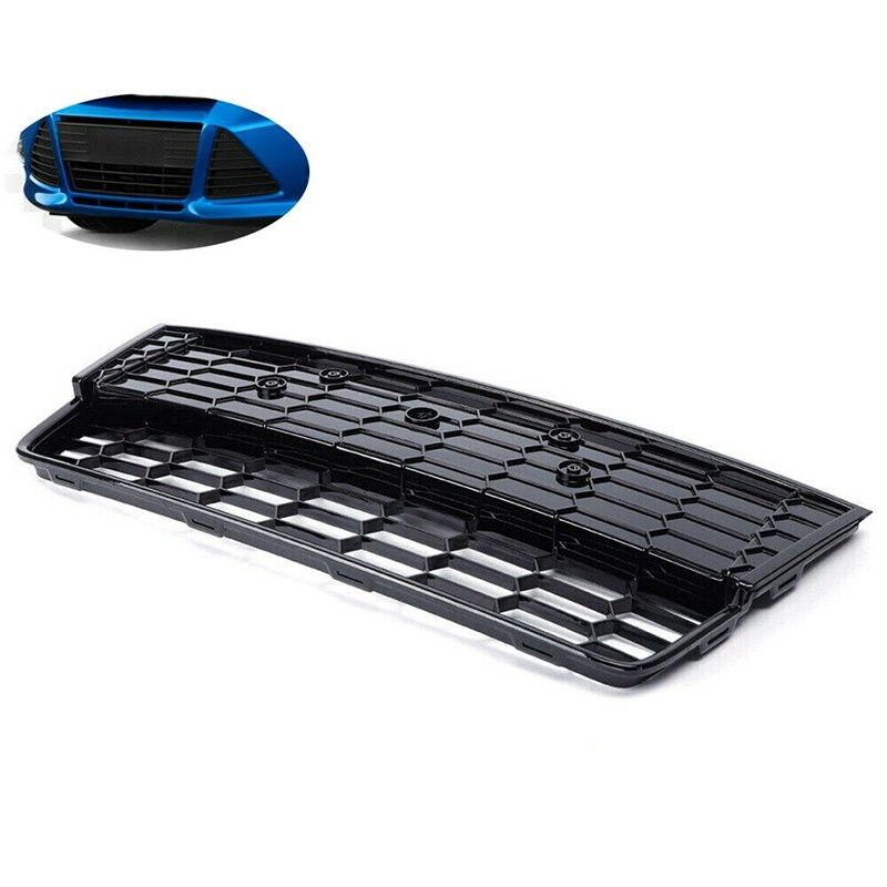 Bil honeycomb mesh front lavere center grill til ford focus s/se: Default Title
