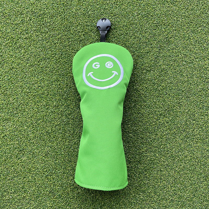 Smile golfklubba  #1 #3 #5 trähuvudskydd driver fairway woods skydd putterhuvudskydd: Choklad