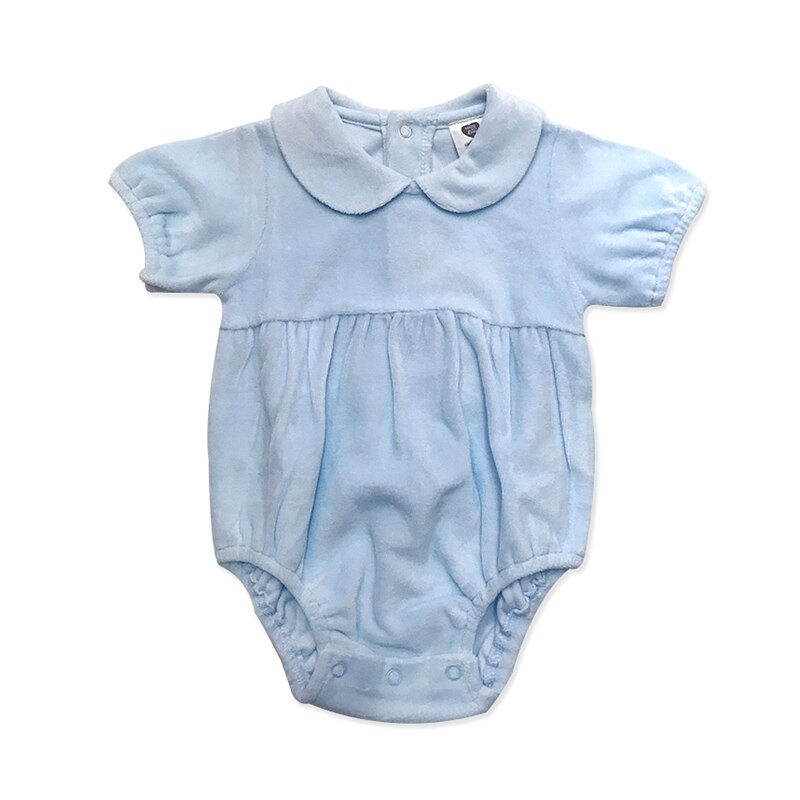 Vestiti del bambino tuta tuta del bambino maniche corte bambino dei ragazzi e ragazze vestiti dei bambini vestiti di velluto tuta del bambino della tuta