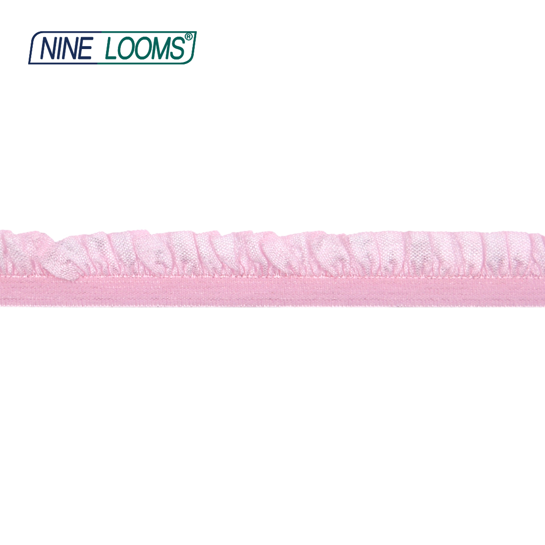 Cintas elásticas de encaje con volantes brillantes, cintas de LICRA con volantes de 5/8 "y 15mm, correas de lencería, vestido de tutú, manualidades de costura, 2, 5 y 10 yardas