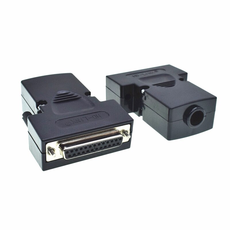 D-SUB Connector DB25 Male/Female 25Pin Plug Connector DB25 Breakout Terminal Solderless Connectors