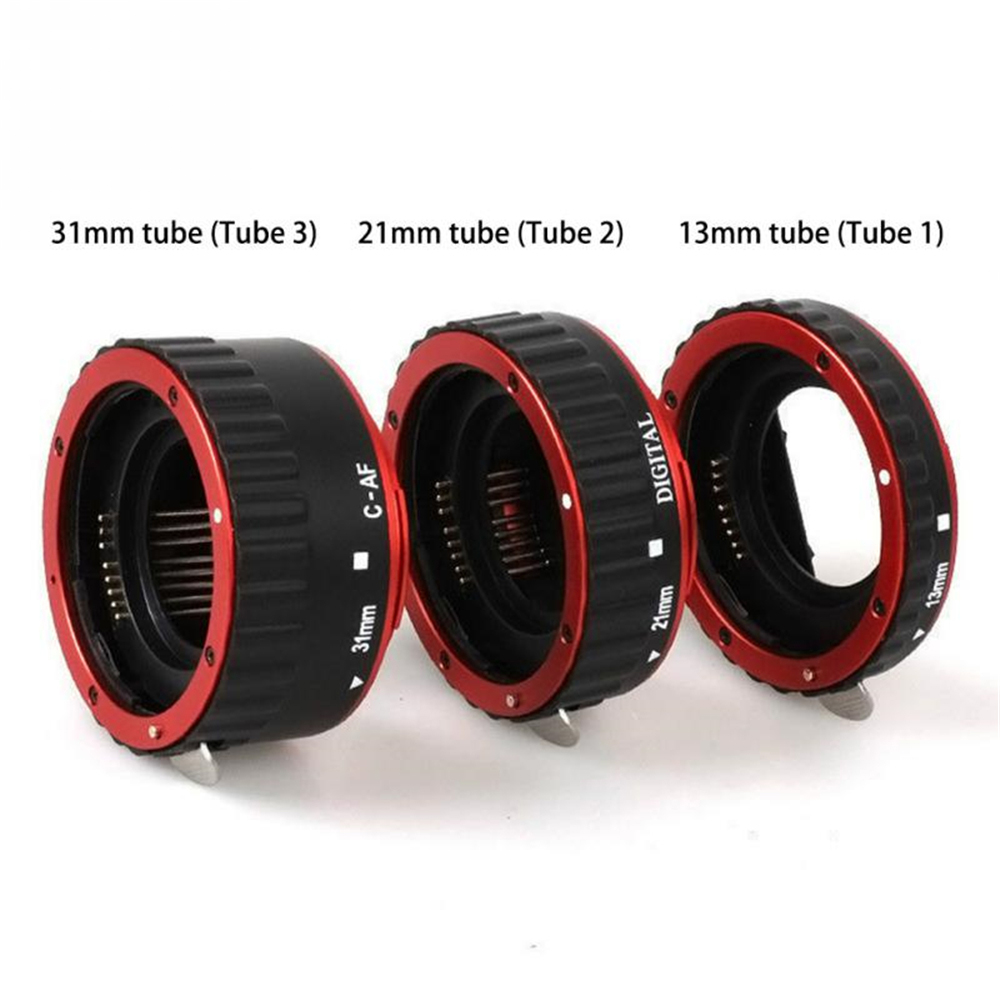 Metalen Mount Lens Adapter Auto Focus Af Macro Extension Tube Ring Voor Canon Eos EF-S Lens 750D 80D 7D T6s 60D 7D 550D 5D Mark Iv