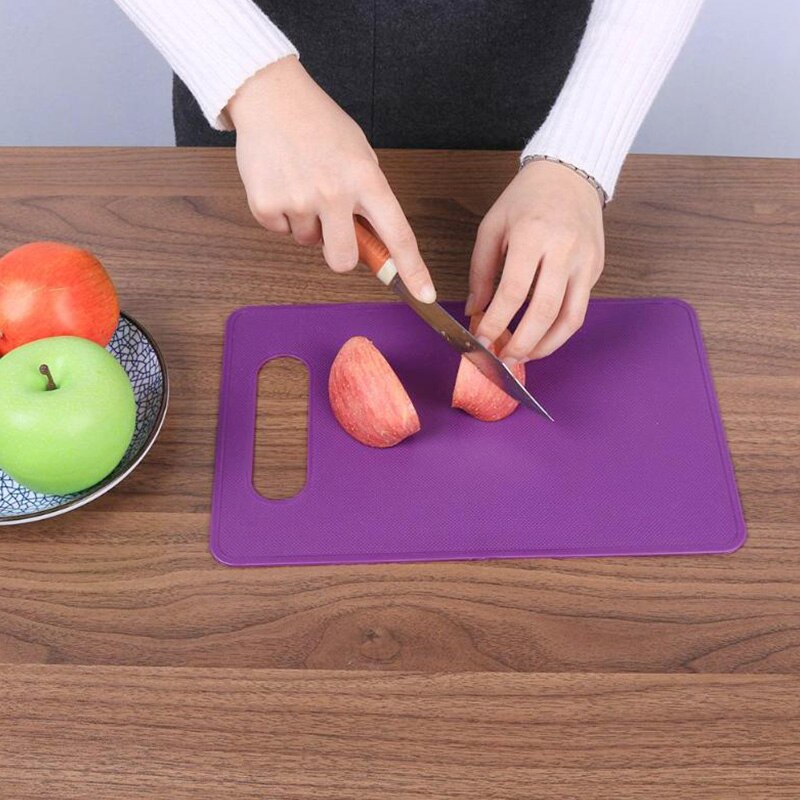 1 Stuks Hakblokken Tool Flexibele Antislip Frosted Snijplank Pp Groente Vlees Gereedschap Snijplanken Keuken Accessoires