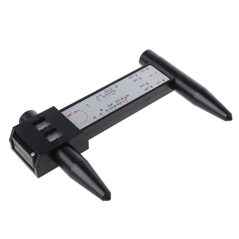4 5 6 8 Holes Lug Wheel Bolt Pattern Gauge Quick Measuring Measurement Hand Tool W15