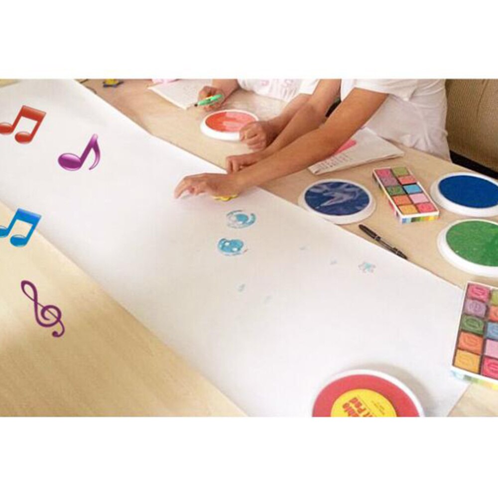 9m Drawing Paper Roll Poster Paper Craft Paper Roll White Wrapping Paper for Students School