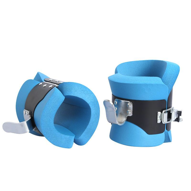 Botas de inversión antigravedad para gimnasio en casa, soporte de mano para postura de columna vertebral, entrenamiento de inversión, para colgar, equipo de ejercicio: Blue