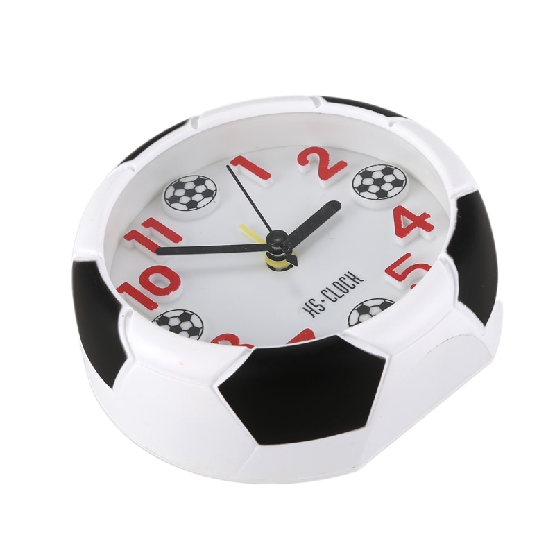 Football Alarm Clock Desktop Alarm Clock Student desktop alarm clock Round alarm clock digital table clock digital poin