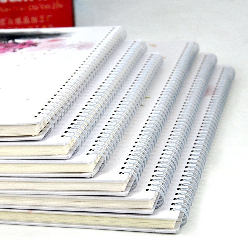100pcs A4 Metal YO Double Coil Binding Rings Wire Binding Loop Calendar Coil Loose-leaf Notebook Spring Iron Ring 3:1 Pitch