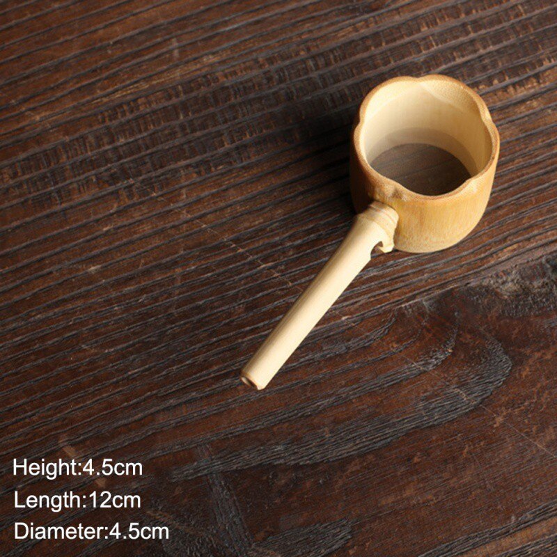 Japan Teaism Tea Table Decor Tea Decorative Tea Strainers Bamboo Rattan Gourd Shaped Tea Leaves Funnel Ceremony Accessories: A5