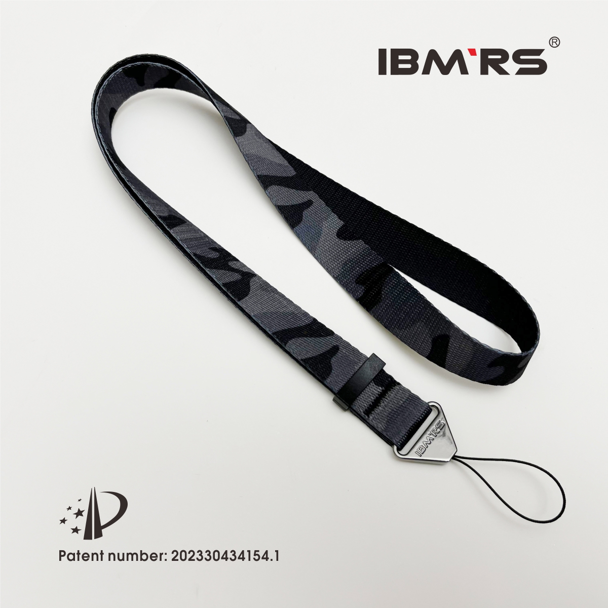 Phone Lanyard Strap for Camera & Cellphone [2-in-1], Adjustable Long/Short Hanging Rope, Anti-Slip Neck Strap for Phones, ID Car: Piano Black