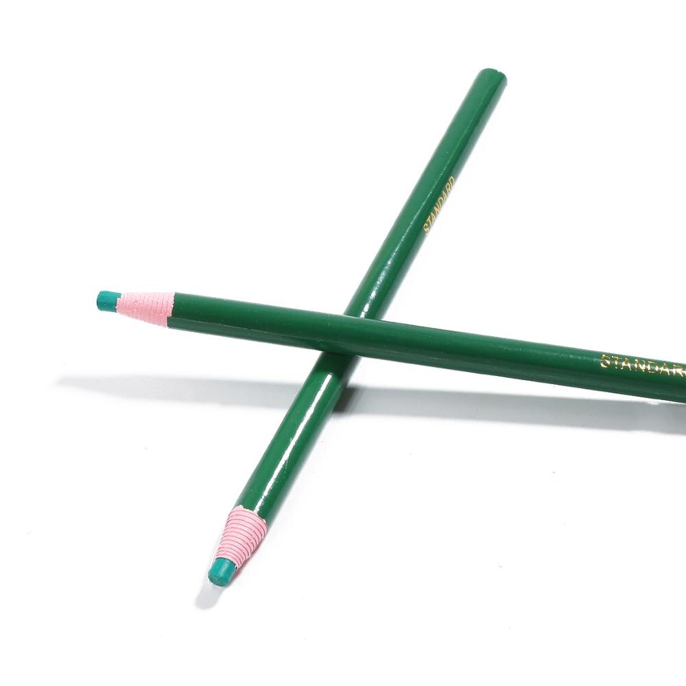 Crayons en craie pour le tissu, 1 pièce/lot, sans couture, crayon marqueur pour couture, accessoires pour outils de bricolage et outils de vêtements: Green