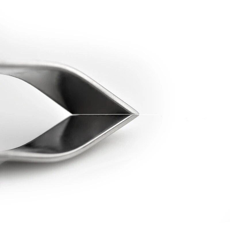 Fish Bone Tweezers Stainless Steel Pincer Clip Hair Remover Pliers Tongs Seafood Fish Bone Plucking Clamp Puller Kitchen Tools