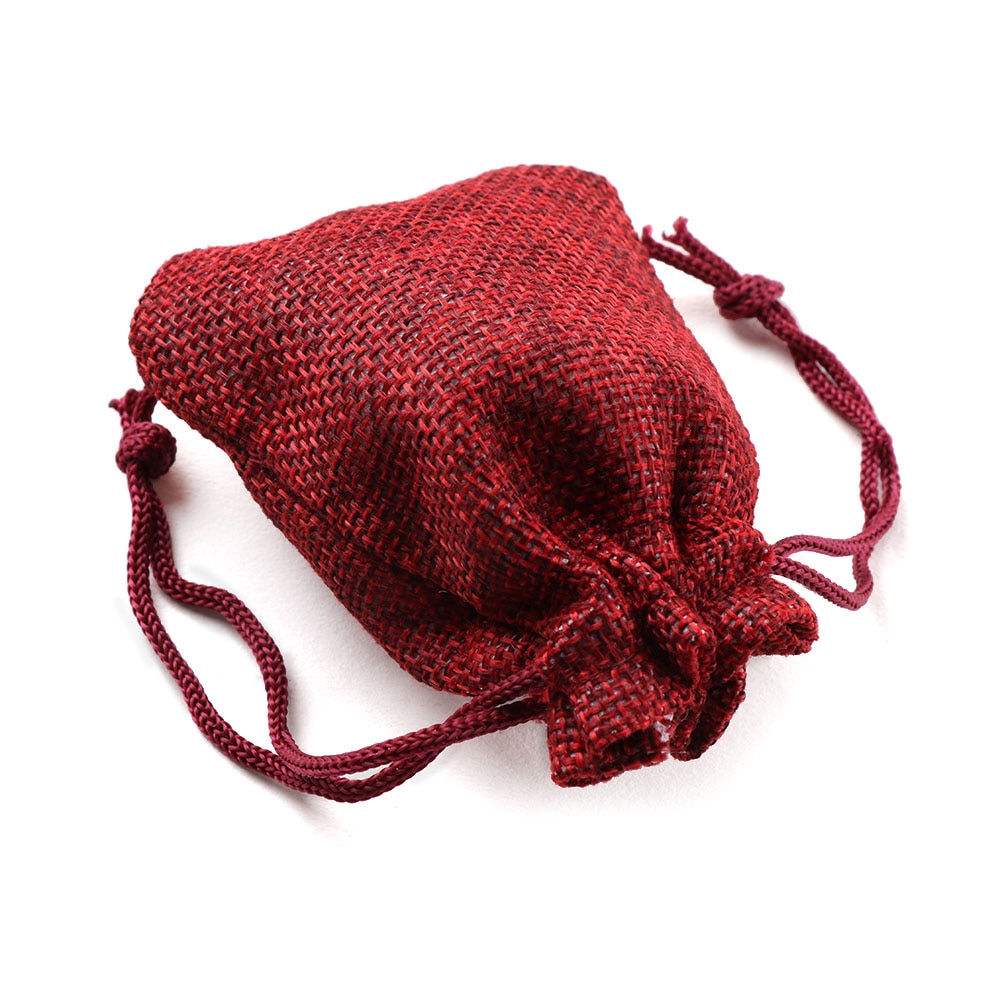 Pochettes en Jute hessien pour mariage | 10 pièces/paquets, nouvelle utile, sac pour mariage, de noël, pochette à cordon, maison