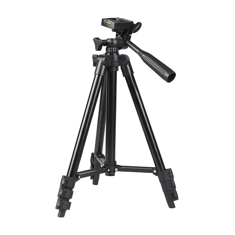 Trípode Vibrato en vivo, trípode telescópico plegable, Selfie móvil de escritorio para teléfono, soporte de cámara de fotografía para exteriores, ligero y resistente