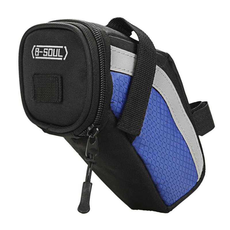 Bike Fiets Bag Voor Tube Frame Telefoon Waterdichte Fiets Tassen Driehoek Pouch Frame Houder Fiets Accessoires: blue