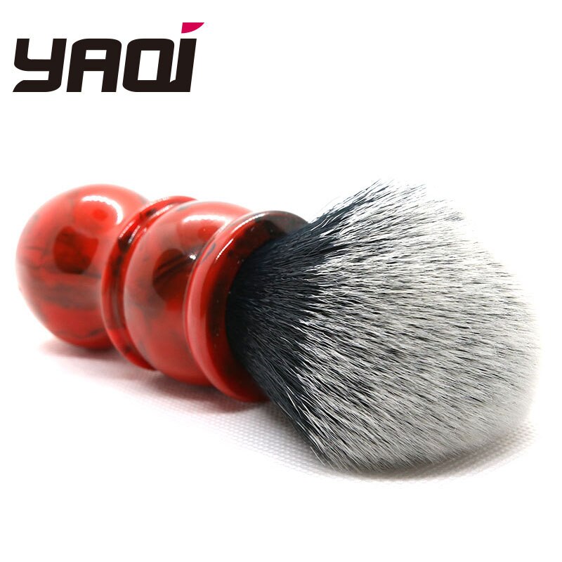 26MM Yaqi Red Marble Shaving Brush Tuxedo Brush Shave For Man