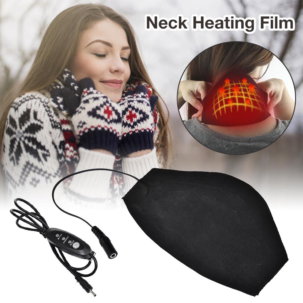 Usb halsopvarmning ark halsomslag 3 temperaturniveauer styrer blød isolering folde vaskbar hals varmepude film