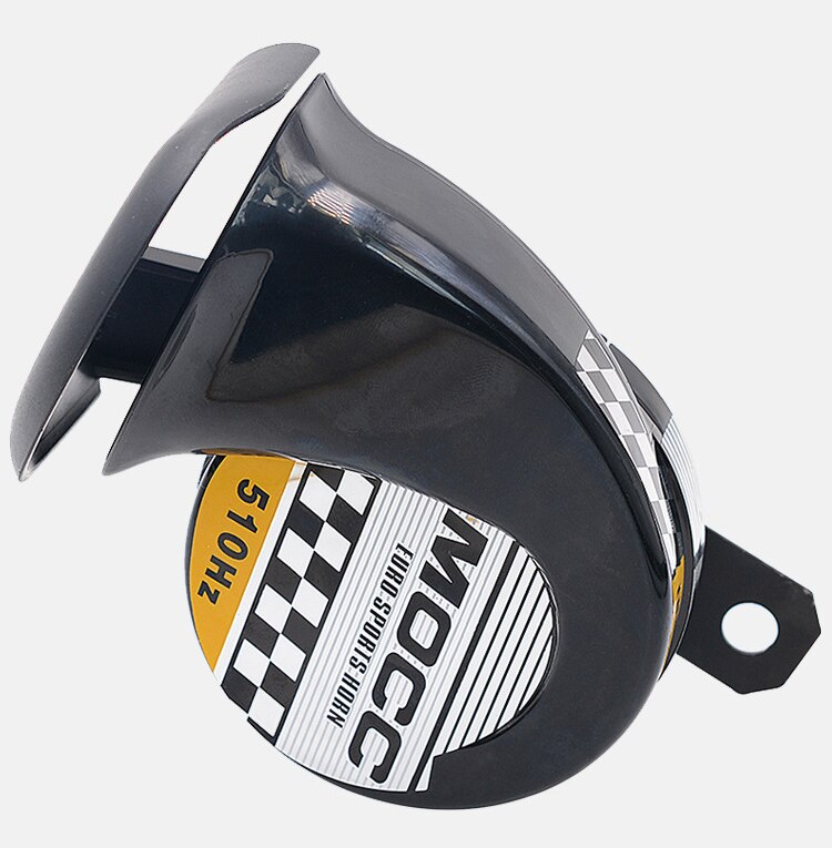 Uniwersalny wodoodporny głośny ślimak trąbka pneumatyczna syrena 115dB dla 12V ciężarówka motocykl elektroniczny klakson ślimakowy motocykl głośny głośnik