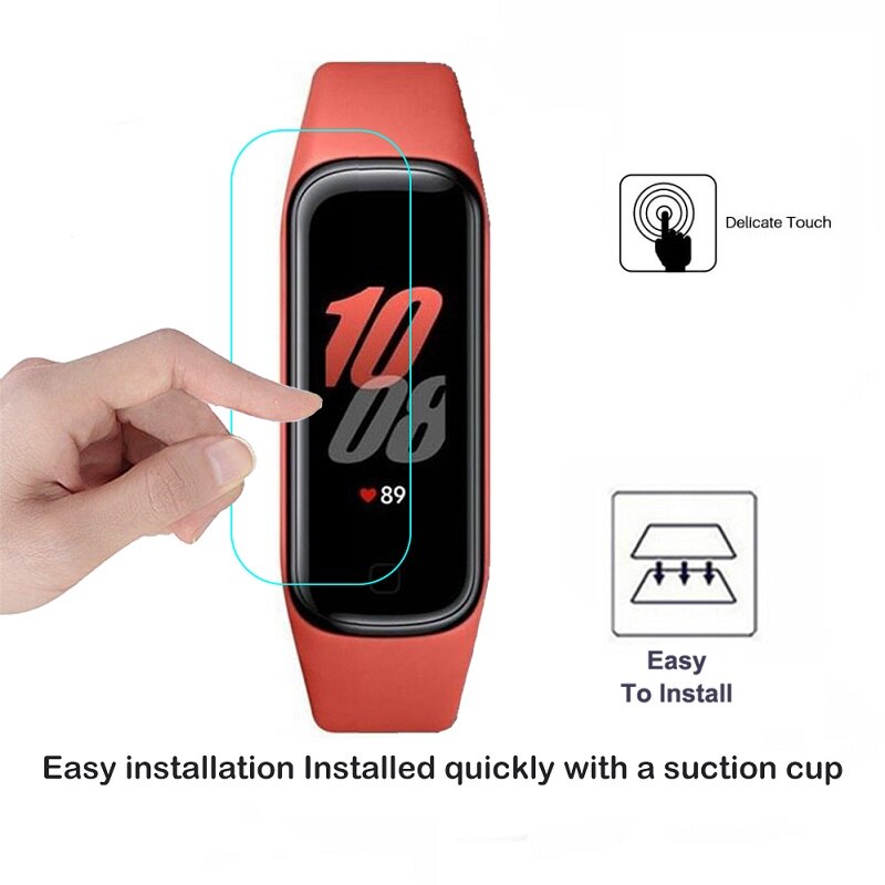 2Pcs Hydrogel Beschermende Film Voor Samsung Galaxy Fit 2 Fit E (Geen Glas) Screen Protector Bescherming Folie