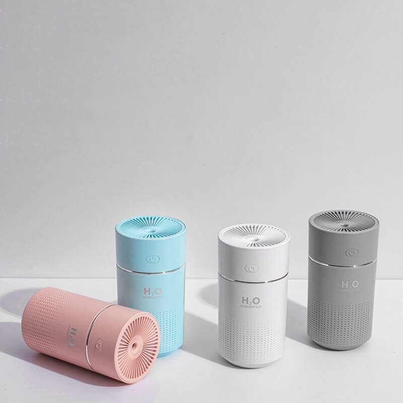 360ml Car Capacity Air Humidifier USB Rechargeable Wireless Ultrasonic Aroma Water Mist Diffuser Home Light Humidificador
