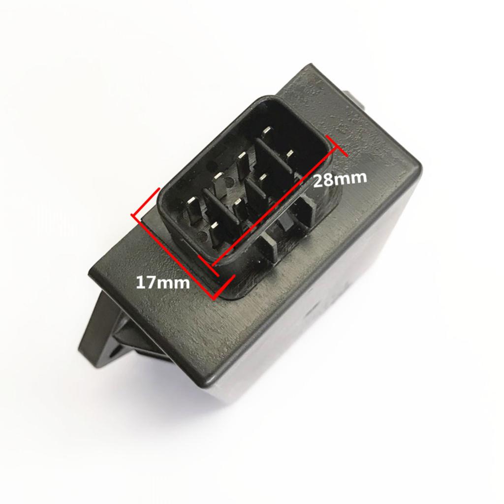 Motorcycle Digital Ignition CDI Box Unit for Suzuki EN125 GN125 - Black