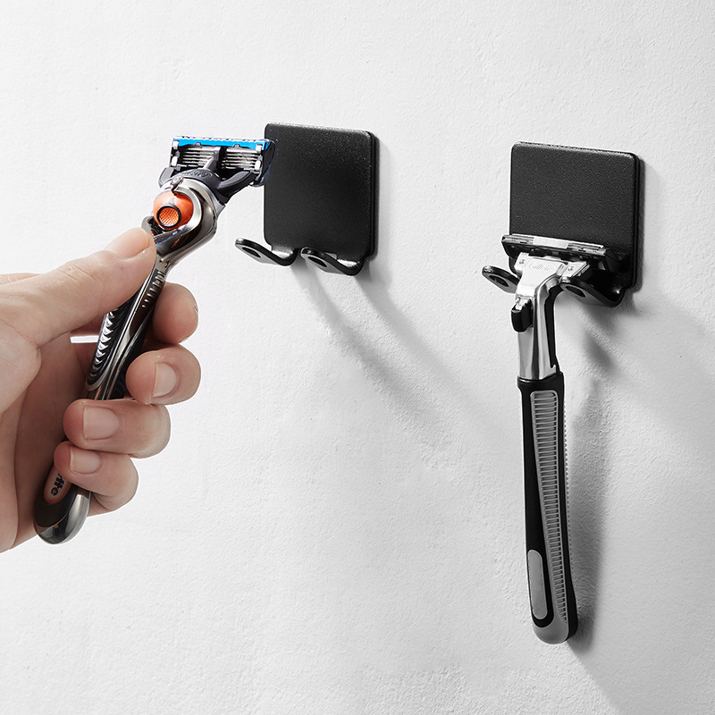 Rasieren Rasierer Halfter multi-funktion Männer Rasieren Rasierer Lagerung Haken Zauberstab Regal Rasiermesser Gestell Schlecht Küche Organizer Zubehör