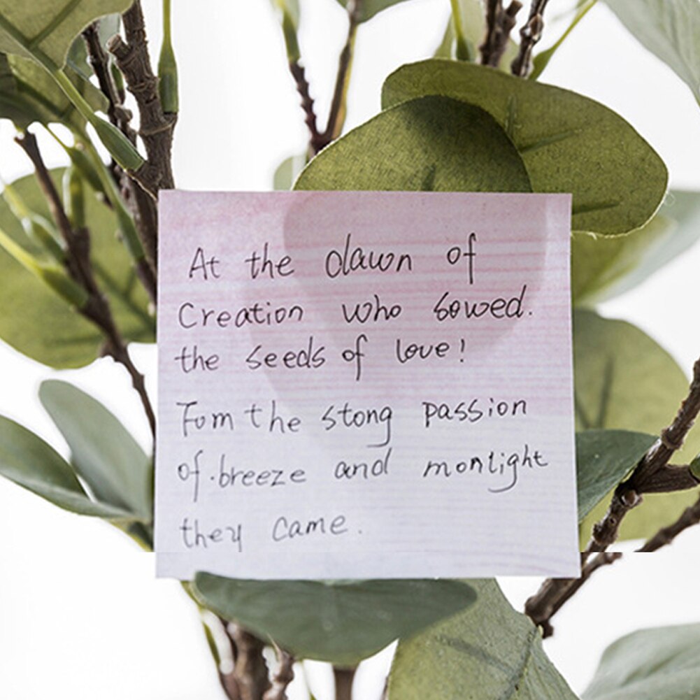 6 Stks/set School Briefpapier Home Office Studie Steen Textuur Voor Herinneringen Diy Pads Werken Multifunctionele Zelfklevende Note