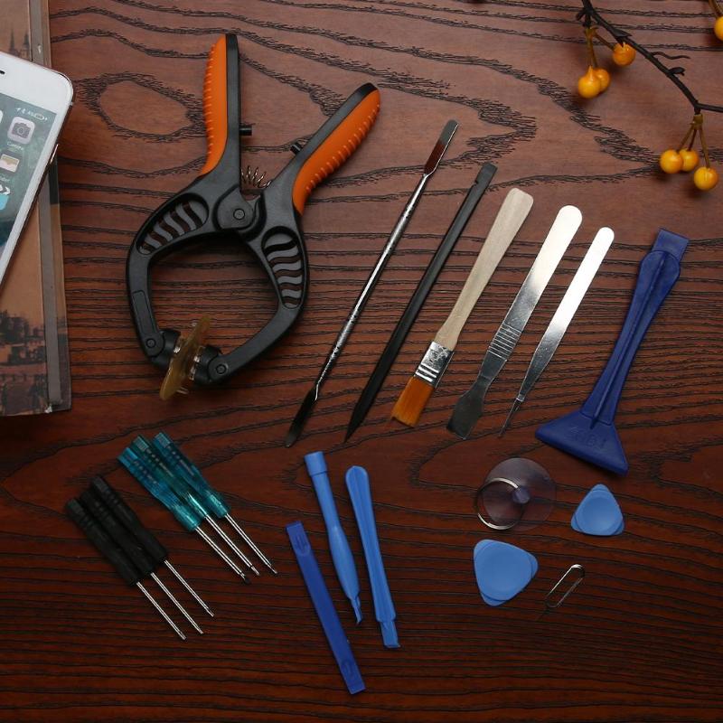 20 in 1 multifunktions-handy-öffnungs-reparatur-werkzeuge schraubendreher-set für iphone tablet ipad psp schraubendreher reparatur-tools-kit