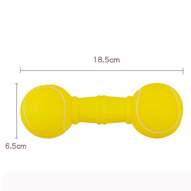 Juguete para perros pequeños con forma de mancuerna, goma para masticar para perros, limpieza de dientes, Chewers, pelota Molar
