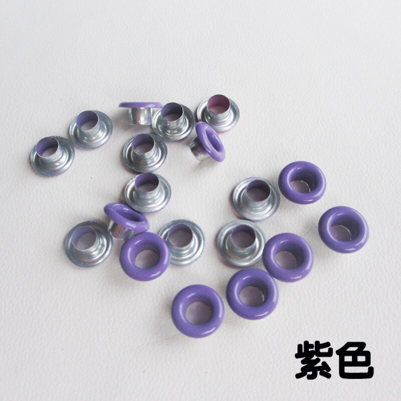 20pcs Colorful Grommets For Scented Wax Tablet Gasket Canvas Buckle Spray Metal Eyelets Rivets Sewing Accessories Candle Making
