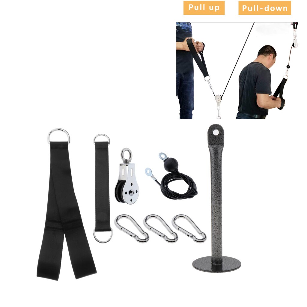 Heavy Duty Forearm Trainer Arm Strength Training Exerciser with Swivel Pulley