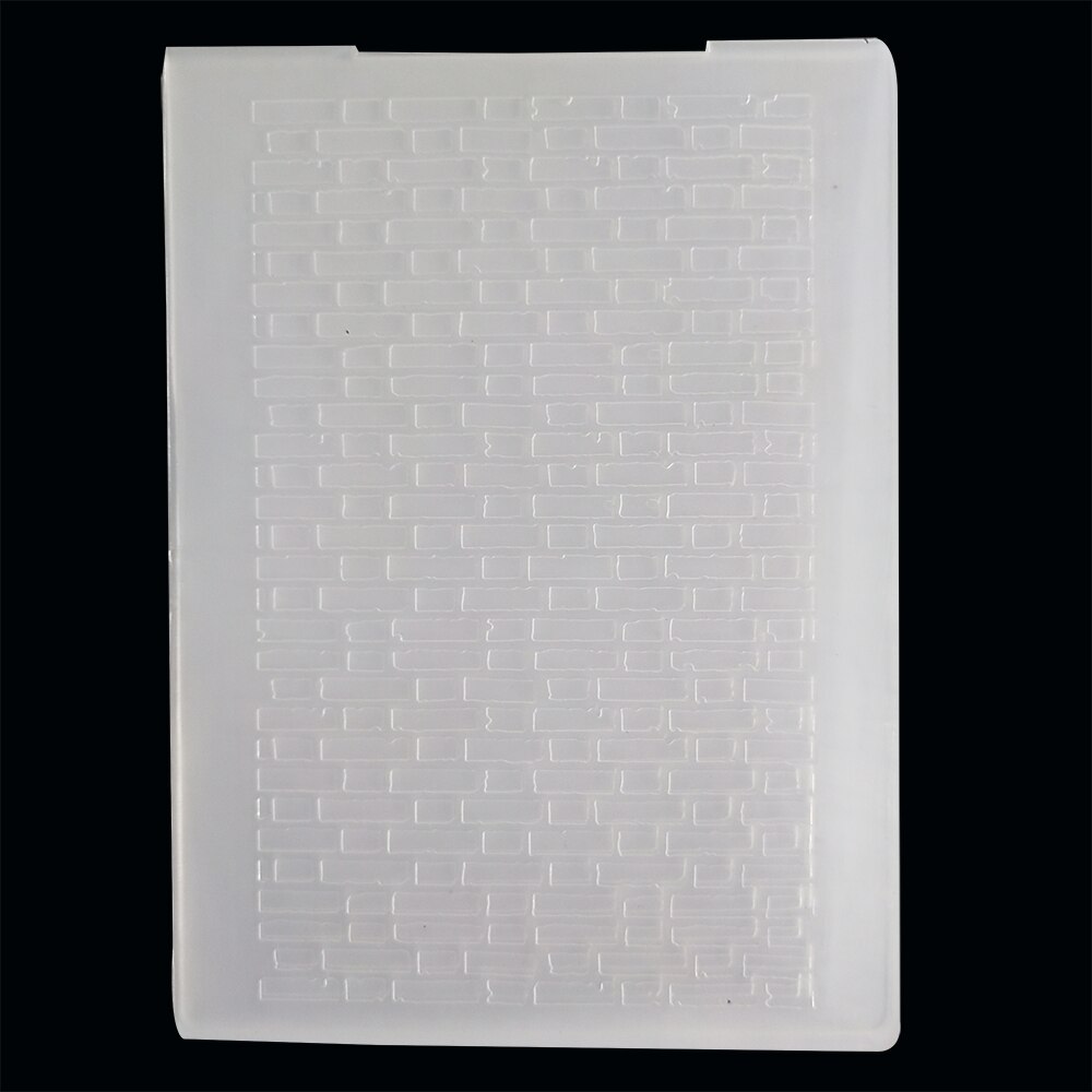 Zatbws 3d bymur prægning plader diy papir skære dør scrapbooking plast prægning mappe